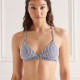 Superdry Γυναικείο μαγιό T Back Fixed Tri Bikini Top